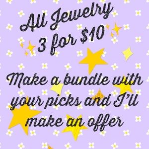 All Jewelry ✨3 for $10✨
